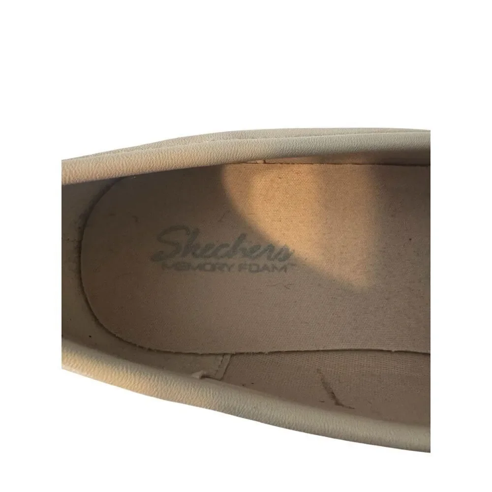 Skechers Modern Rugged Loafers Sweet Choice Off White comfort Slip On Chunky 9